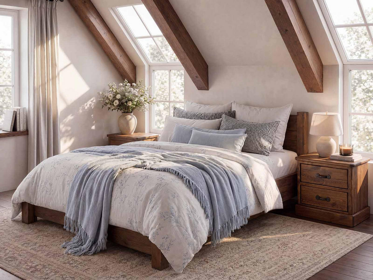 BETT aus Massivholz Rustyk Ostrowit II 140x200 - Dunkelbraun, Holz (140/200cm) - Seart