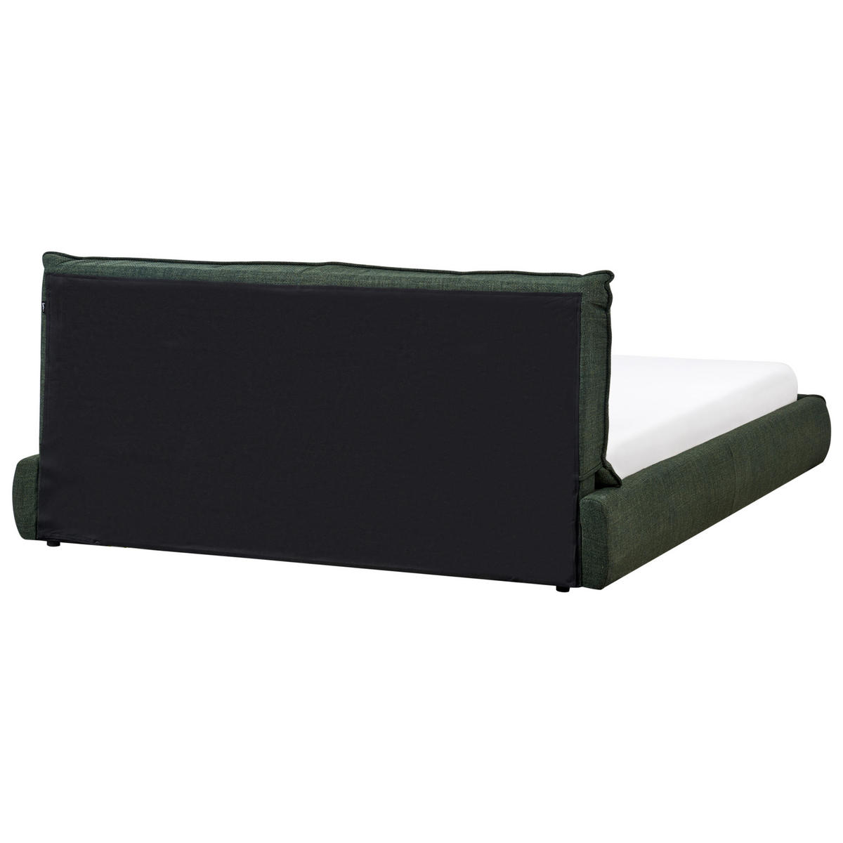 POLSTERBETT mit Lattenrost 180x200 cm Grün Vinay - Grün, Textil (180/200cm) - Beliani