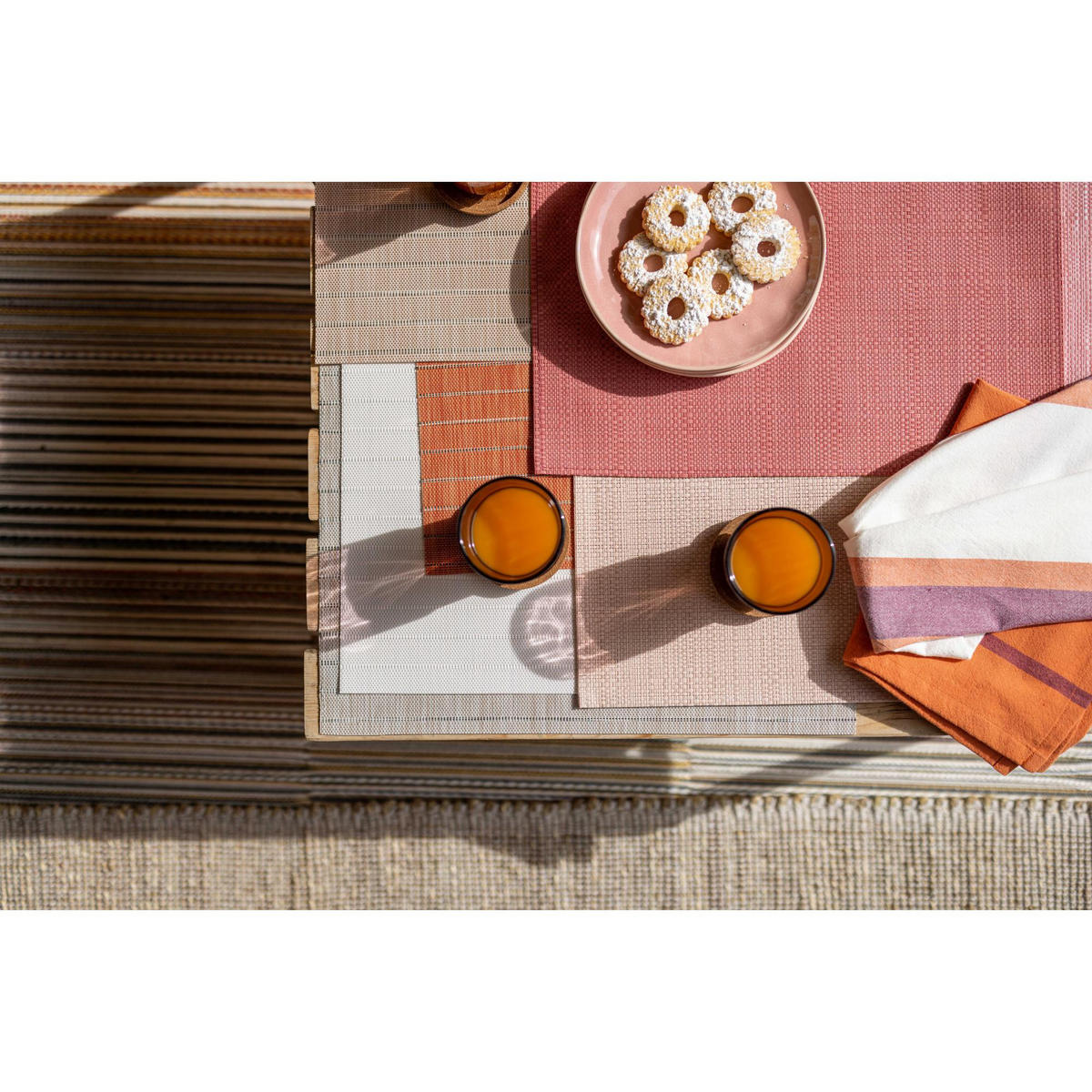 TISCHSET Manoka leinen 33 x 45 cm - Braun, Textil (33/45cm) - Winkler