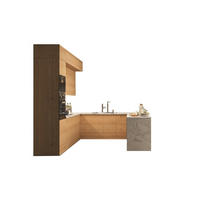 WINKELKÜCHE – Küchenzeile 310 x 260 x 250 cm VELORA – KU-S48 – Eiche Artisan - Eiche Artisan, Holzwerkstoff (310/248/260cm) - hi-markt