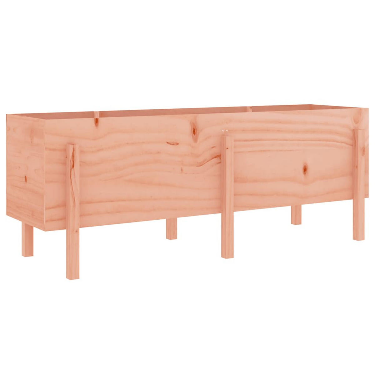 HOCHBEET 160x50x57 cm Massivholz Douglasie - Braun, Holz (50/57/160cm) - furnicato