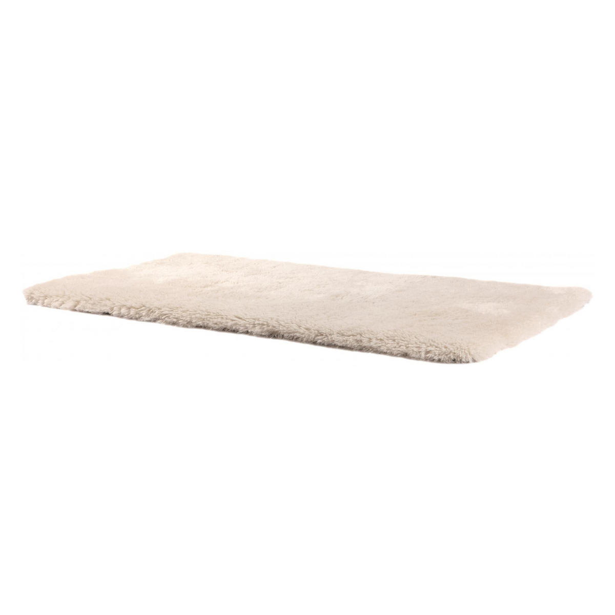 TEPPICH Billy elfenbein 80 x 150 x 5 cm - Weiß, Textil (80/150cm) - Vivaraise
