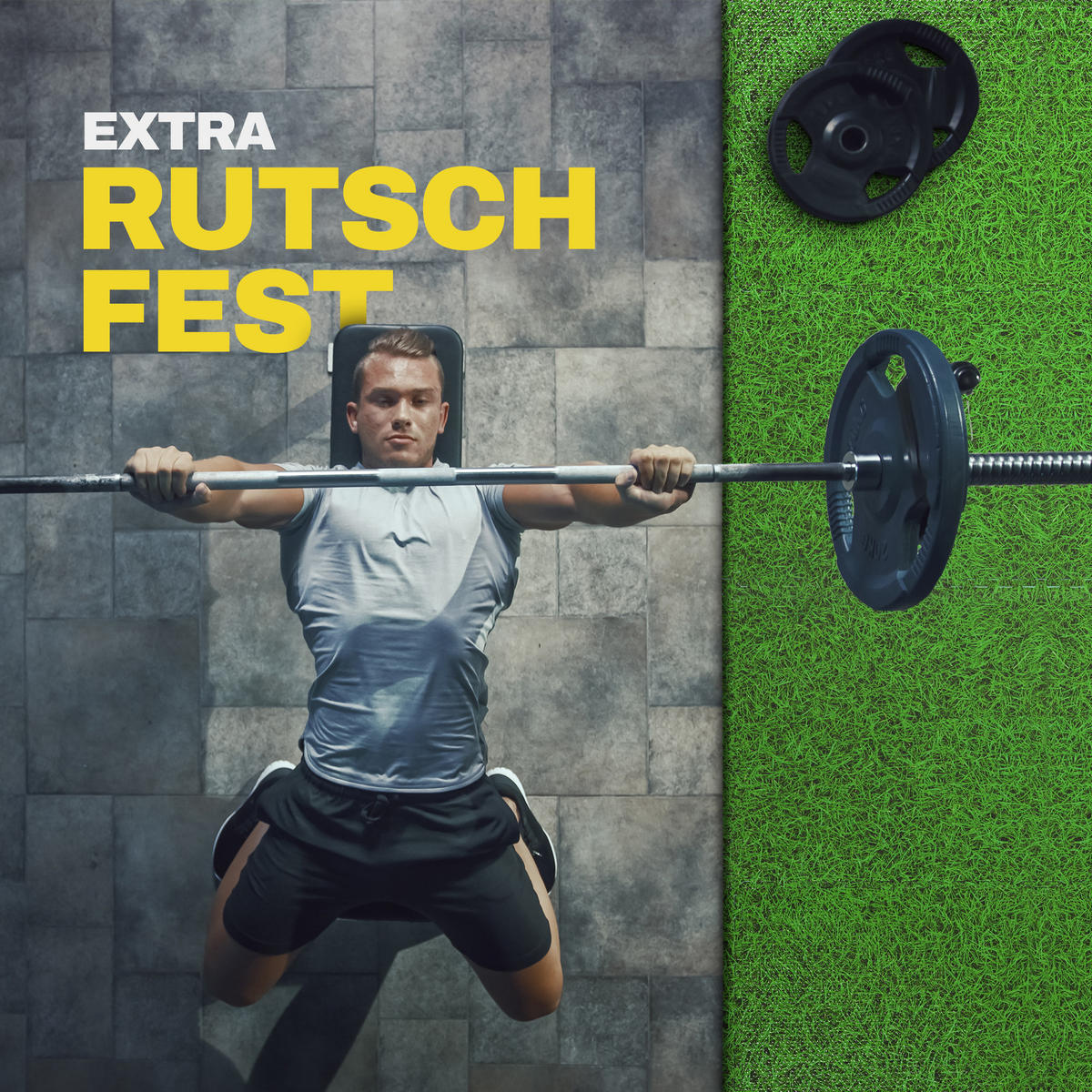 BODENSCHUTZMATTE in Grasoptik 40x40 cm 12er-Pack - Grün, Kunststoff (40/40cm) - Bestlivings