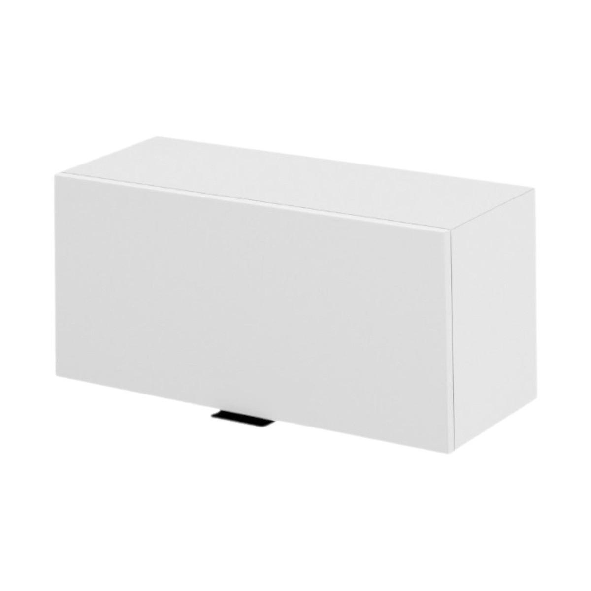 HÄNGESCHRANK – 80 cm – N80 – Lunara – Weiß Matt - Weiß, Holzwerkstoff (80/36/30cm) - hi-markt