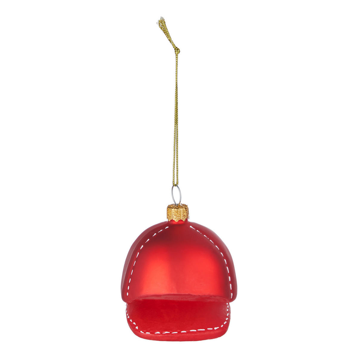 ANHÄNGER HANG ON Basecap - Rot, Glas (5/5/8cm) - Butlers