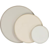 TABLETTSET Deluxe weiß 3-tlg. - Multicolor, Metall (29/0.5/29cm) - FURNARO