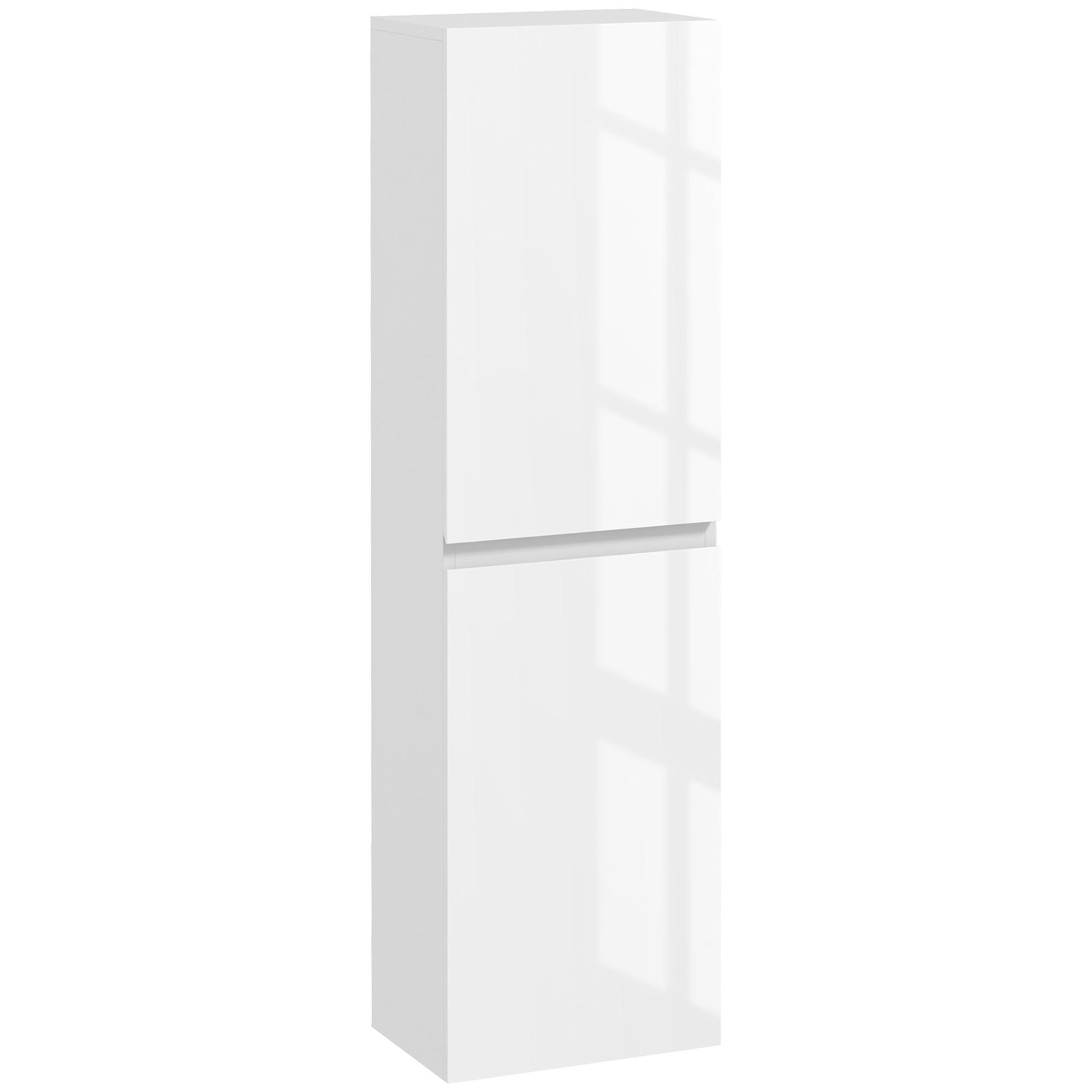 ComfortXL Hochschrank Weiß 25x120x35 cm