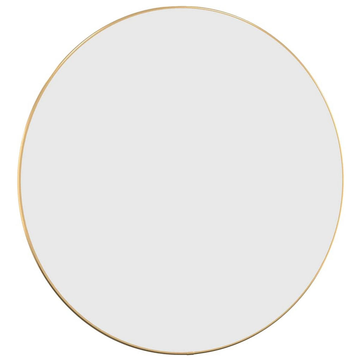 WANDSPIEGEL Golden Ø 60 cm Rund - Goldfarben, Glas (60/60/1cm) - furnicato