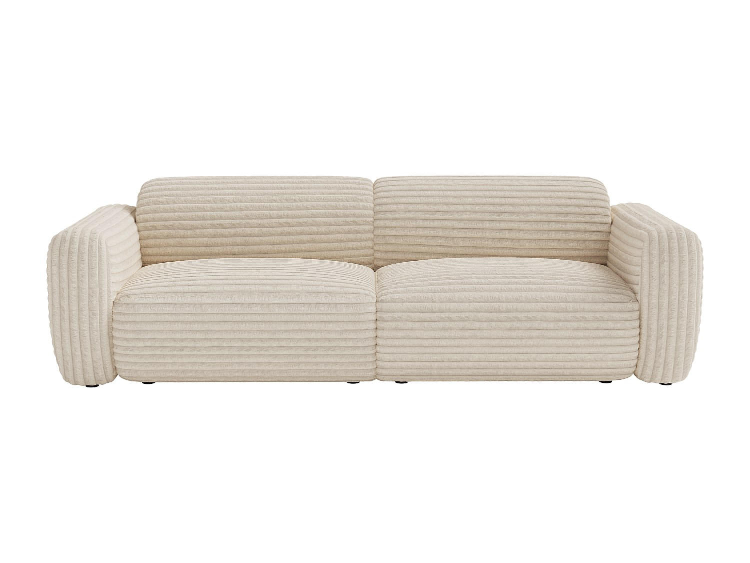 Vente-Unique Sofa Beige 245x73x97 cm
