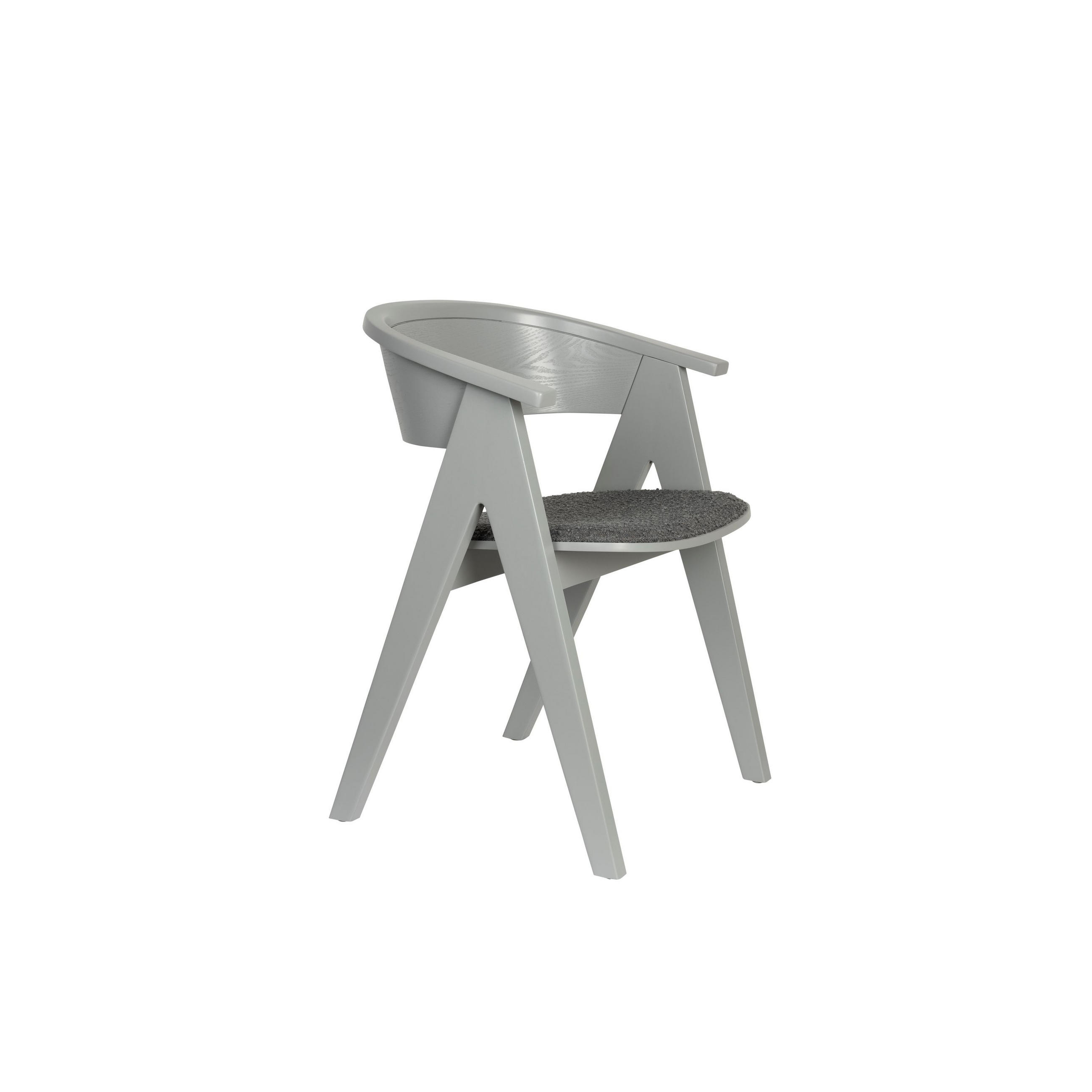 ESSZIMMERSTUHL NDSM Grau - Grau, Holz (59/79/54cm) - Zuiver
