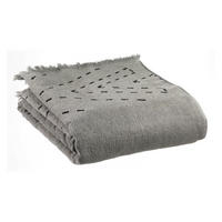 BADETUCH Julia grau 90 x 150 cm - Grau, Textil (90/150cm) - Vivaraise