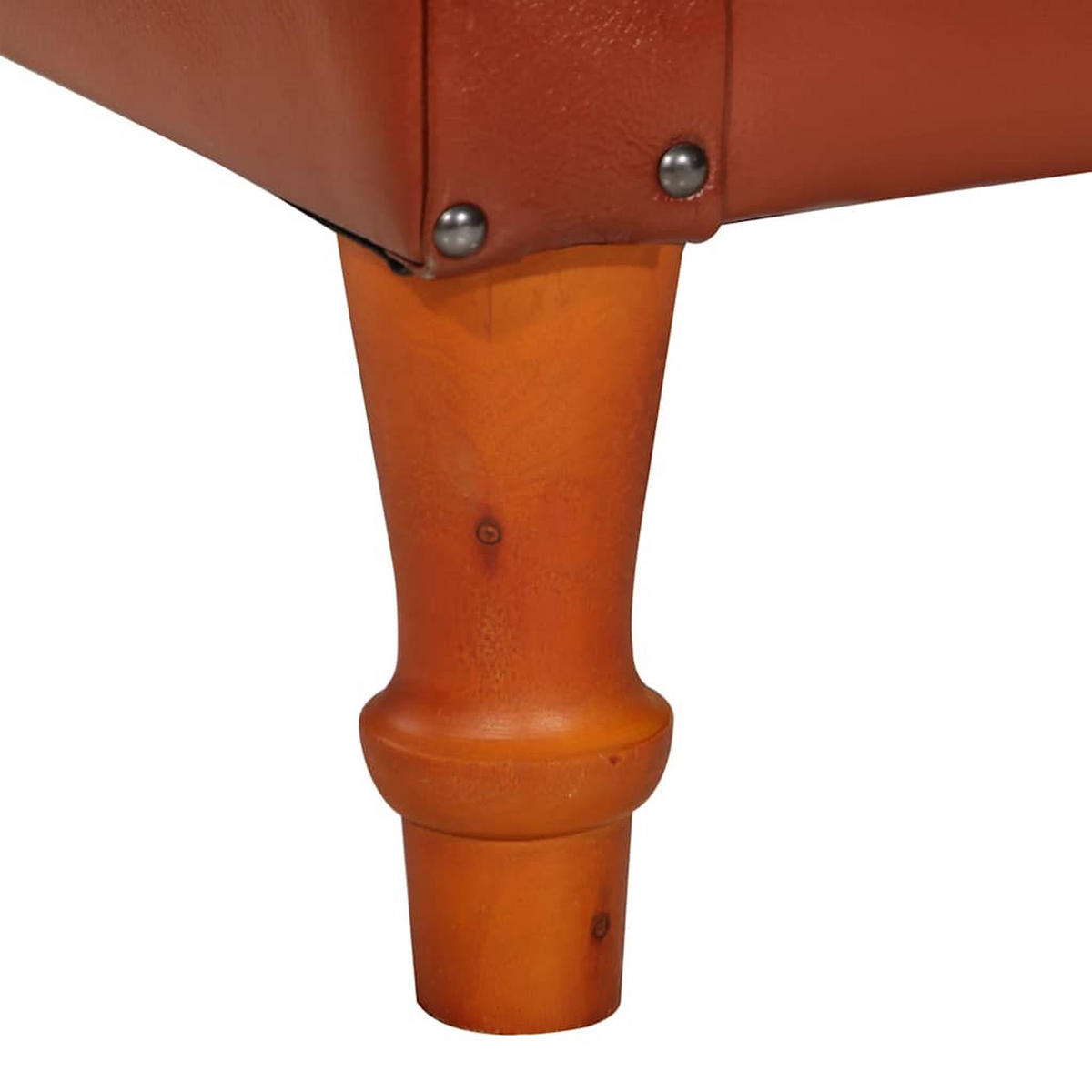 SESSEL im Vintage-Stil, 60/57/64 cm, aus Echtes Ziegenleder, in Braun - Braun, Leder (57/64/60cm) - vidaXL