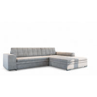 ECKSOFA Lusaka Mit Schlaffunktion - Beige, Holzwerkstoff/Textil (198/292cm) - Fun Möbel