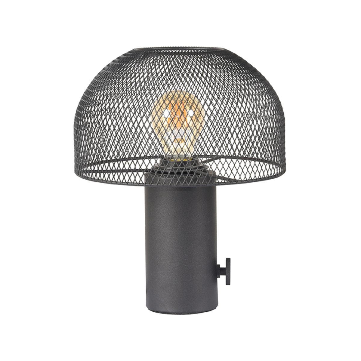 Label51 Tischlampe Schwarz 23x29x23 cm