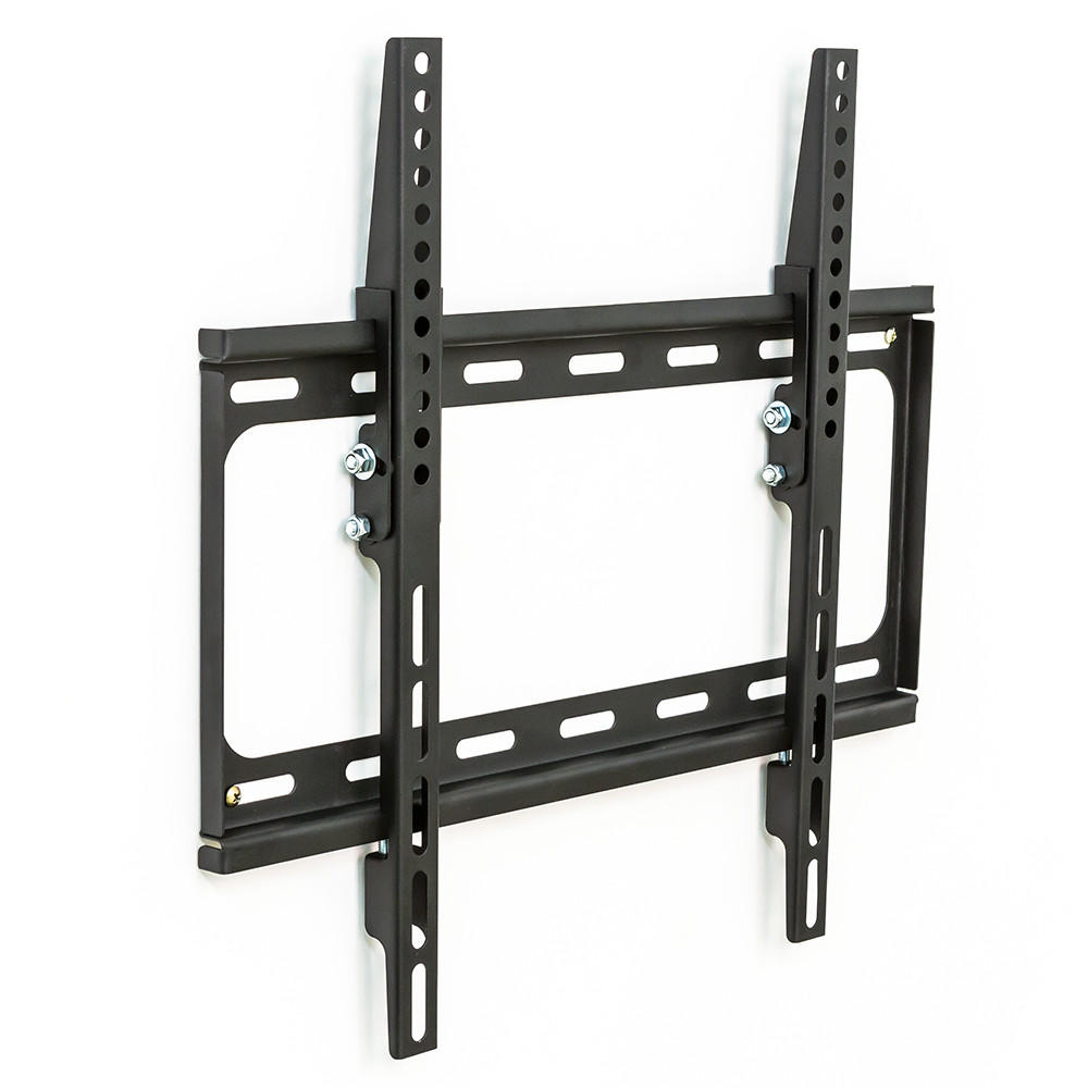TV-WANDHALTERUNG, bis 100 kg,schwarz - Schwarz, Metall (40/2.5/45cm) - tectake
