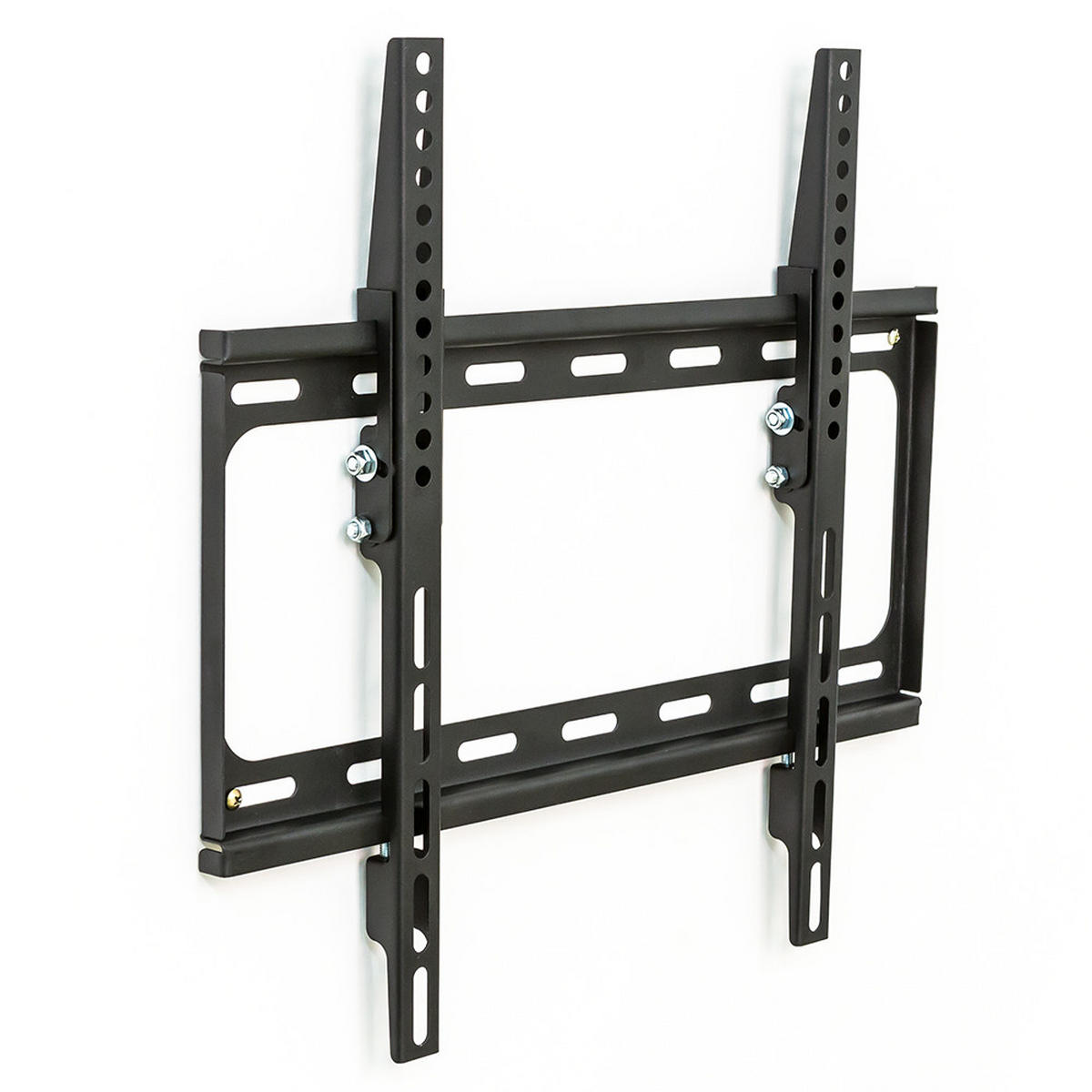 TV-WANDHALTERUNG, bis 100 kg,schwarz - Schwarz, Metall (40/2.5/45cm) - tectake