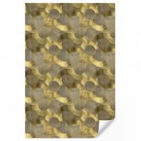 TAPETE - Modern - Geometrisch - Gold - 140x220 cm - Goldfarben, Papier (140/220cm) - OnlyWow