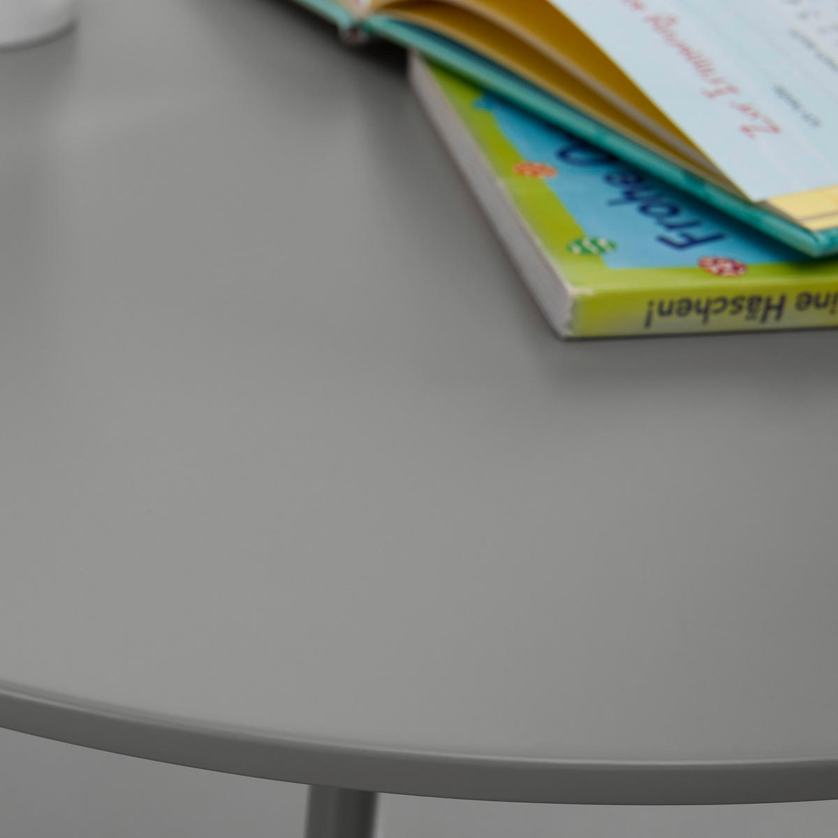KINDERSITZGRUPPE Casey Hellgrau Kunststoff/Metall - Hellgrau, Metall (60/56/60cm) - Bessagi Kids
