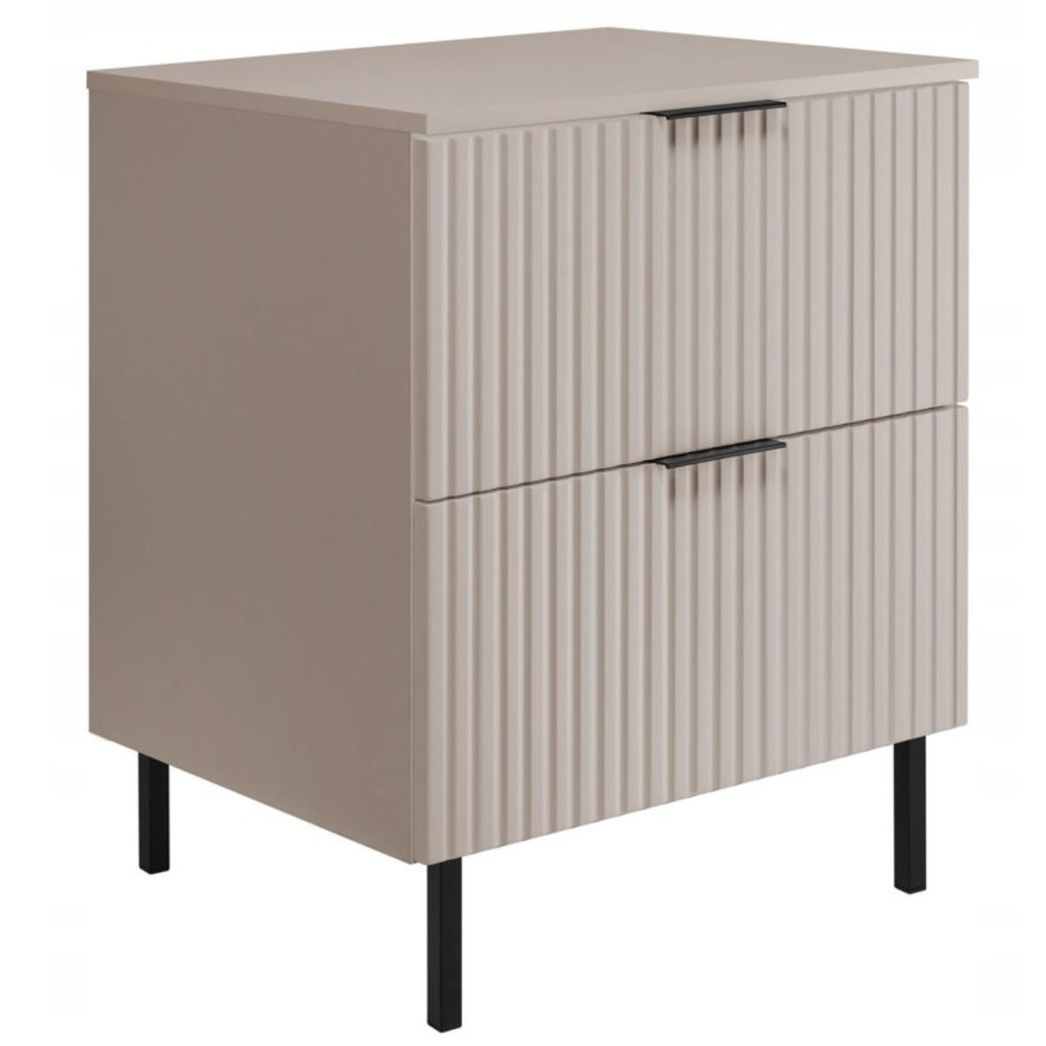 WASCHBECKUNTERSCHRANK FLOW + Platte Eiche Craft 60/57/46 cm - Eichefarben, Holzwerkstoff (60/57/46cm) - Rodan