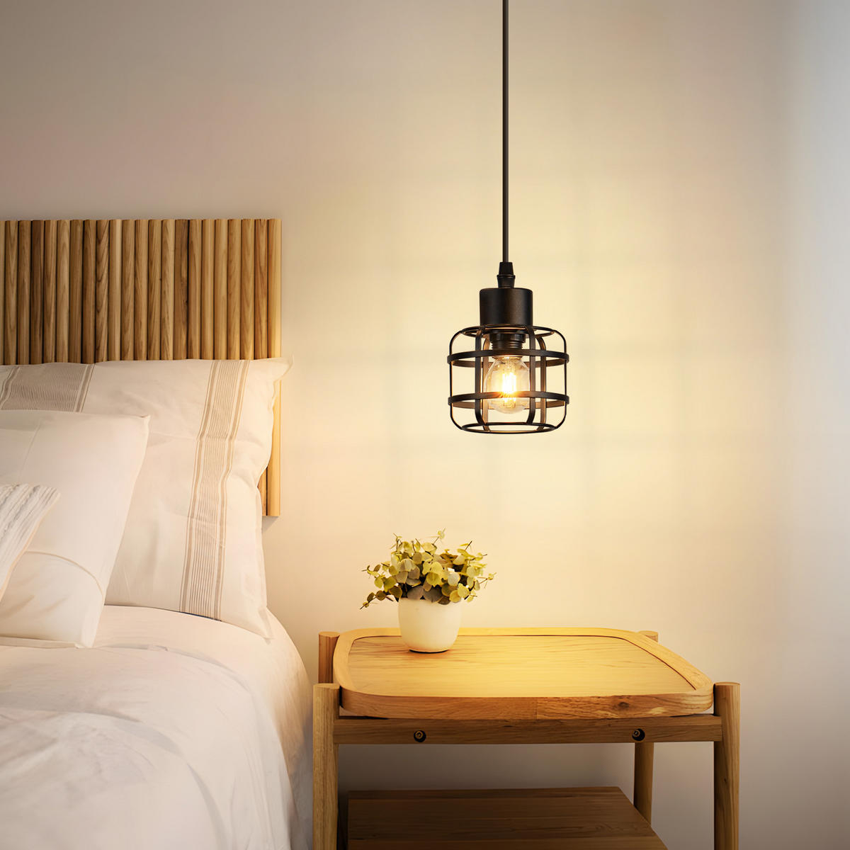 PENDELLEUCHTE Maxwell 10/10/140 cm - Schwarz, Metall (10/10/140cm) - ZMH