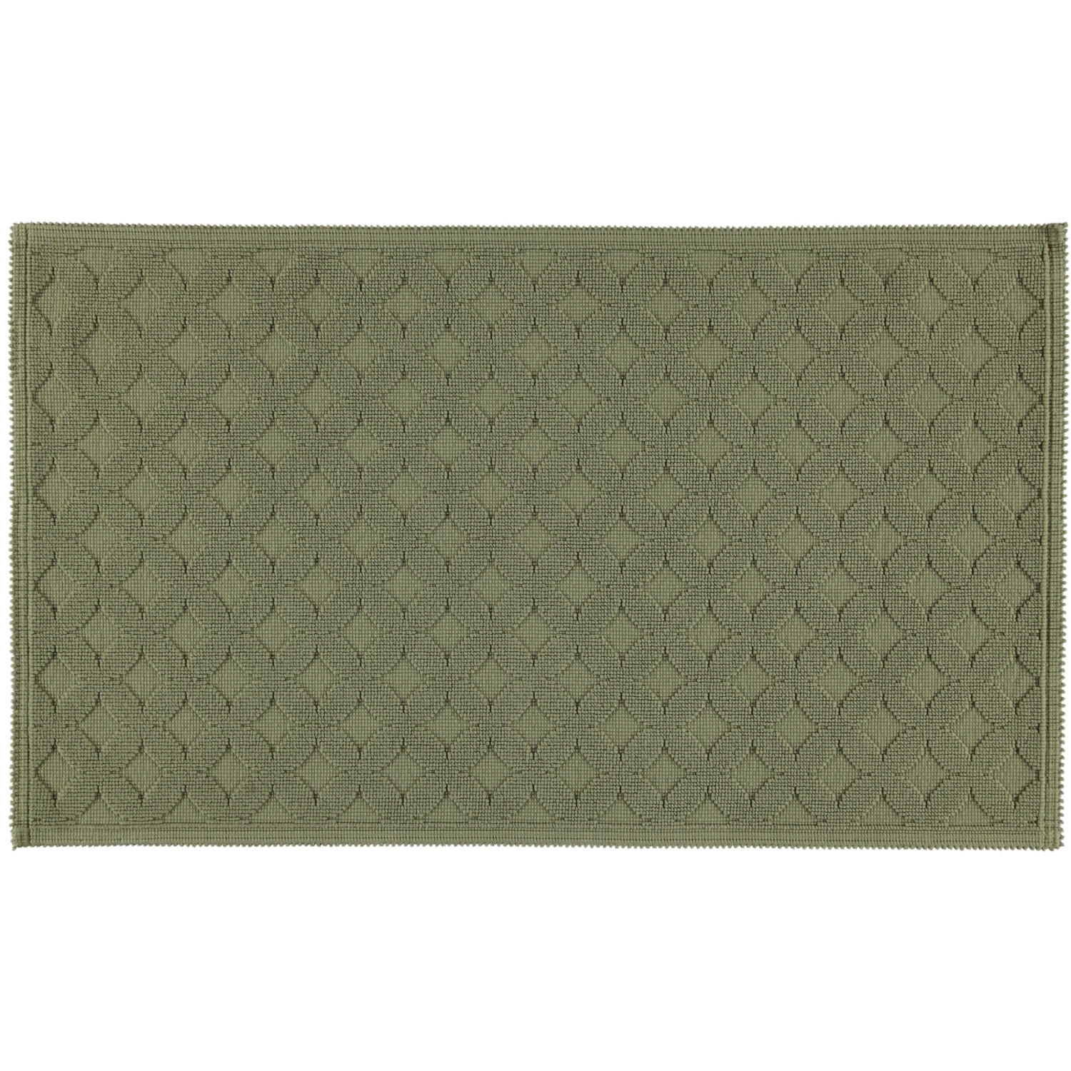 BADEMATTEN SEASIDE OLIVE - 404 - Olivgrün, Textil (70/120cm) - Rhomtuft