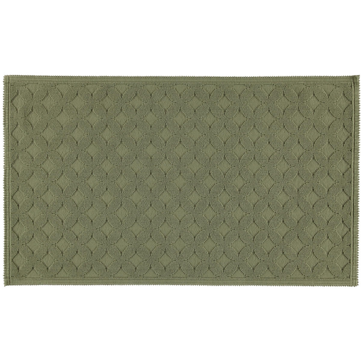BADEMATTEN SEASIDE OLIVE - 404 - Olivgrün, Textil (70/120cm) - Rhomtuft