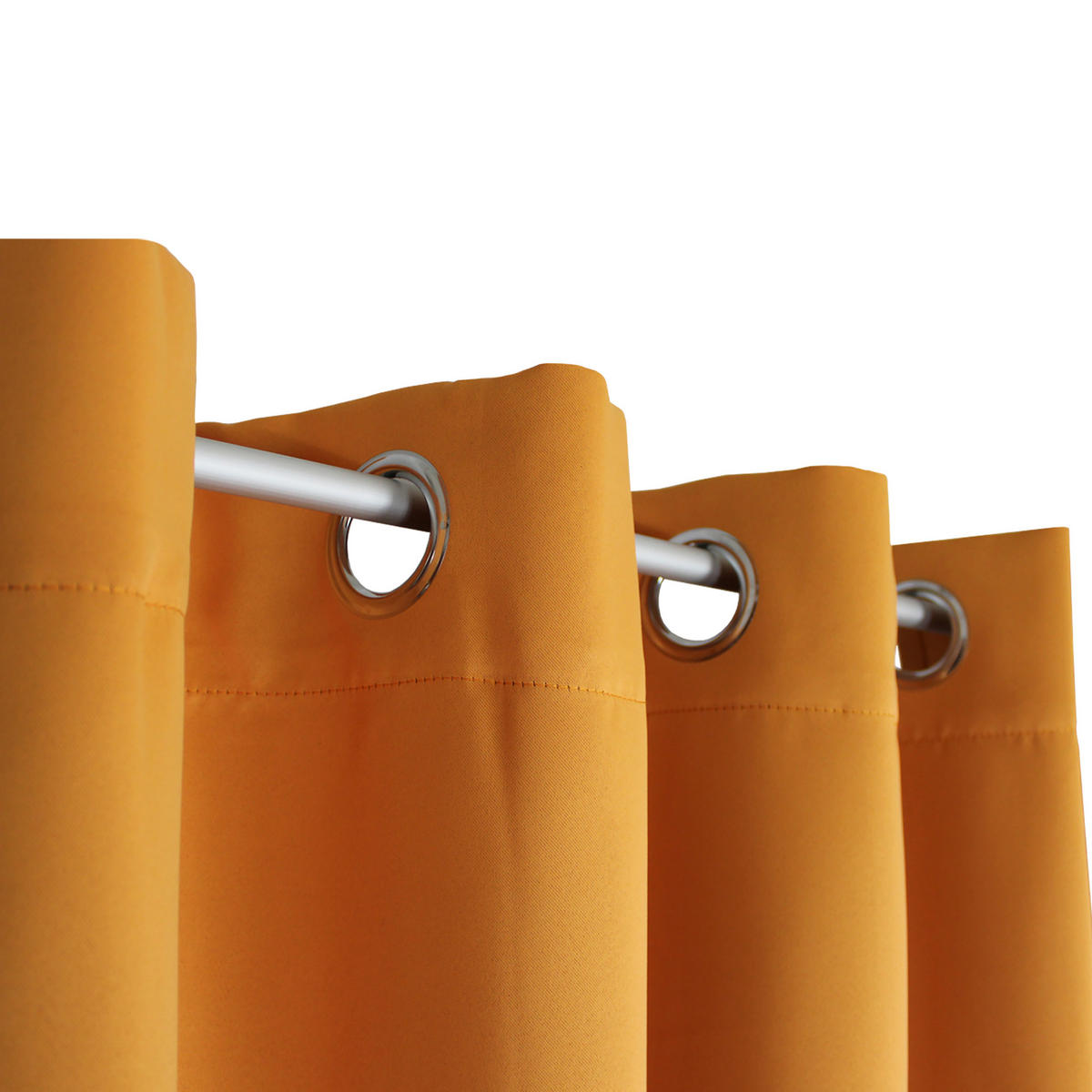 VERDUNKELUNGSVORHANG Ösen 300/245 cm Orange - Orange, Textil (300/245cm) - TiborTex