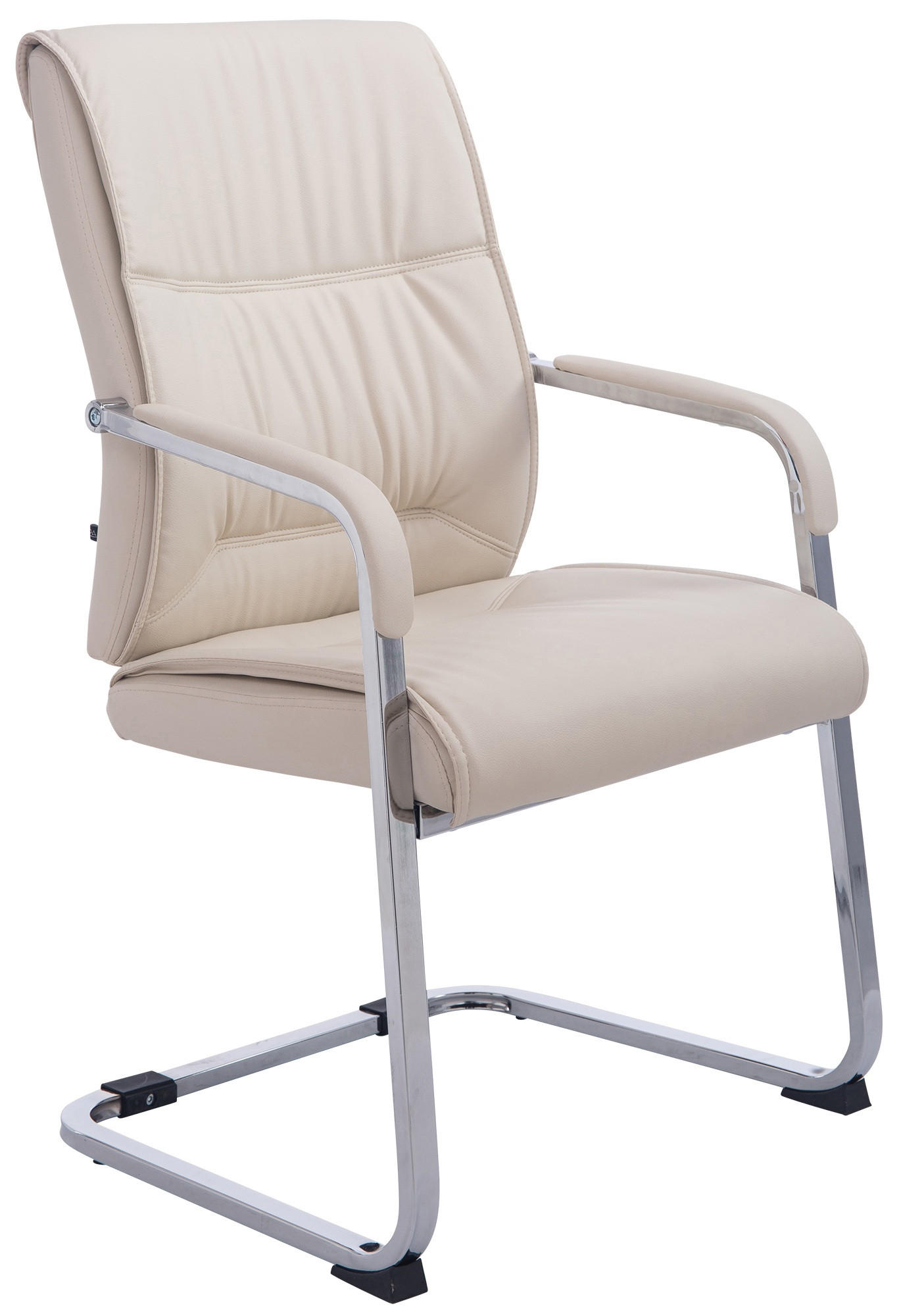 SCHWINGSTUHL Lederlook creme - Creme, Textil/Metall (58/102/65cm) - CLP