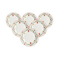 FRÜHSTÜCKSTELLER Holly bunt ø 20,5 cm 6er Set - Multicolor, Keramik (20.5cm) - Ritzenhoff Breker