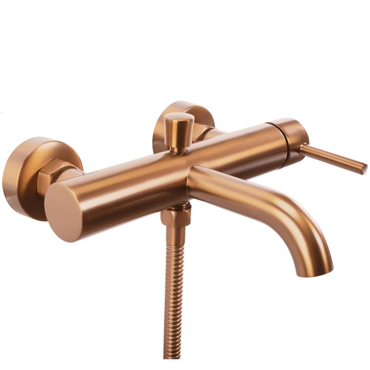 WANNENARMATUR Rea Lungo Copper Brush - Kupferfarben, Metall (4.5/25/19cm) - REA
