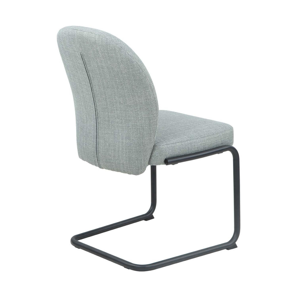 SCHWINGSTUHL 2 Stück Karen II - Mint - Schwarz/Mintgrün, Textil/Metall (53/90/62cm) - Hela Vertriebs GmbH