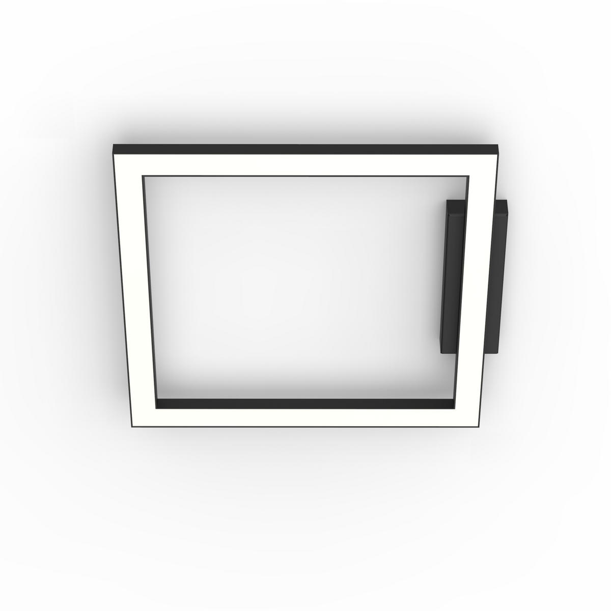 LED-DECKENLEUCHTE - Weiß Hochglanz, Metall (40/40/100cm) - Lumicom