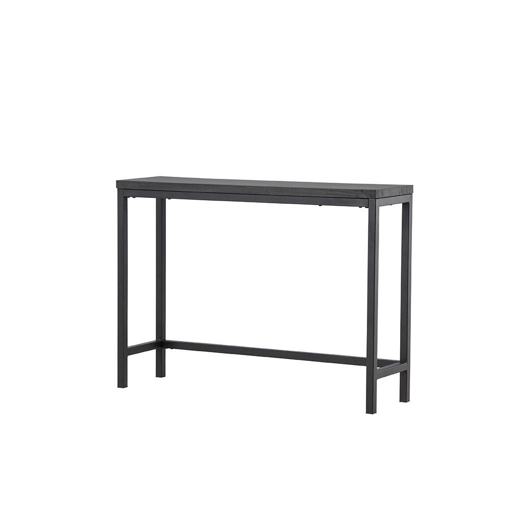 KONSOLENTISCH, Rise, Schwarz, Stahl, 30 x 110 x 80 cm - Schwarz, Metall (110/30/80cm) - ebuy24