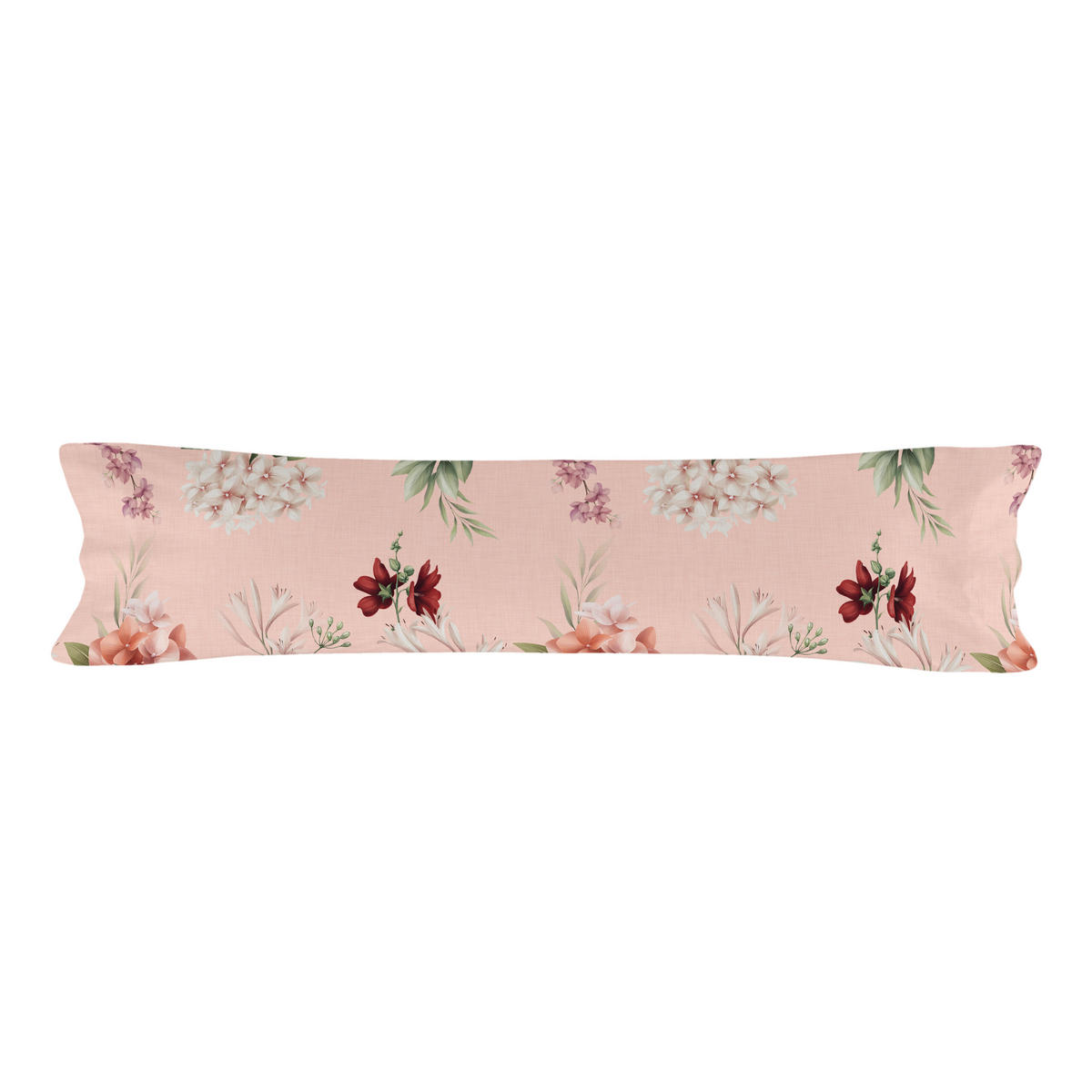 KISSENBEZUG summer floral 45x155 cm mehrfarbig - Multicolor, Textil (45/155cm) - Happy Friday