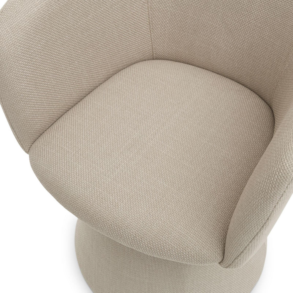 ESSZIMMERSTUHL ALTO beige - Beige, Textil (60/80/60cm) - IDIMEX