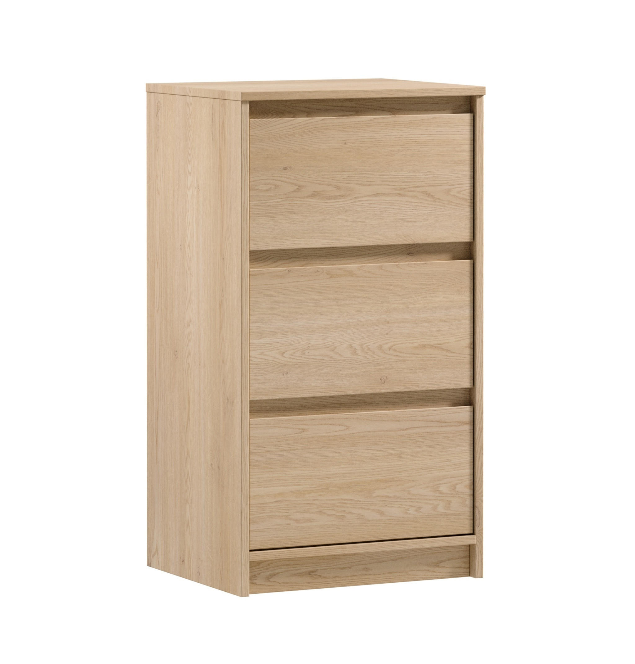 SIDEBOARD Mormanno 3S Eiche Cremona – klassisches Design im Holzdekor - Eichefarben, Holzwerkstoff (47/86.5/40cm) - AX Living