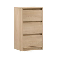 SIDEBOARD Mormanno 3S Eiche Cremona – klassisches Design im Holzdekor - Eichefarben, Holzwerkstoff (47/86.5/40cm) - AX Living