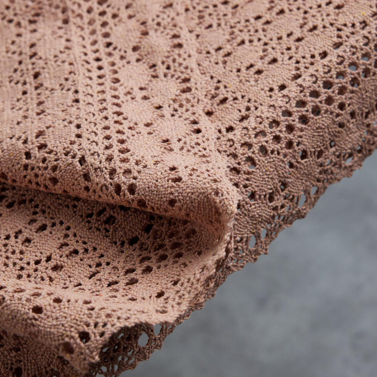TISCHDECKE Folkelips - Dunkelrosa, Textil (220/150/1cm) - home&you