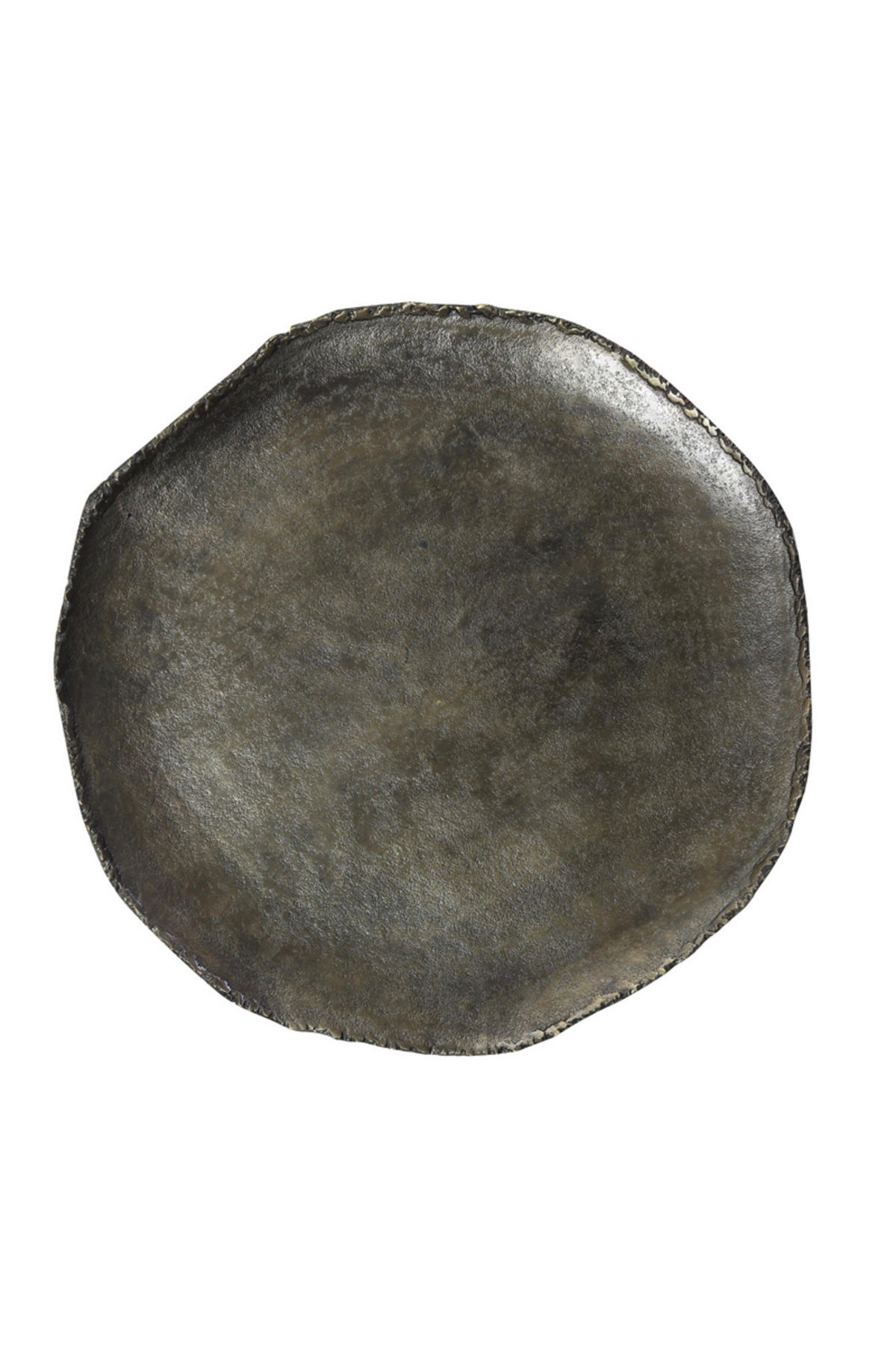 SCHALE Xibor Bronze 52/51/2,5 cm - Bronzefarben, Metall (2.5cm) - Light & Living