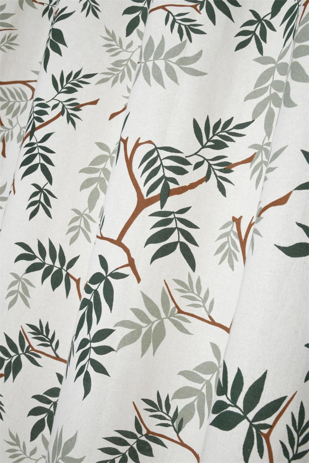 BAUMWOLLVORHANG Botanys 140/260 cm - Multicolor, Naturmaterialen (140/260cm)