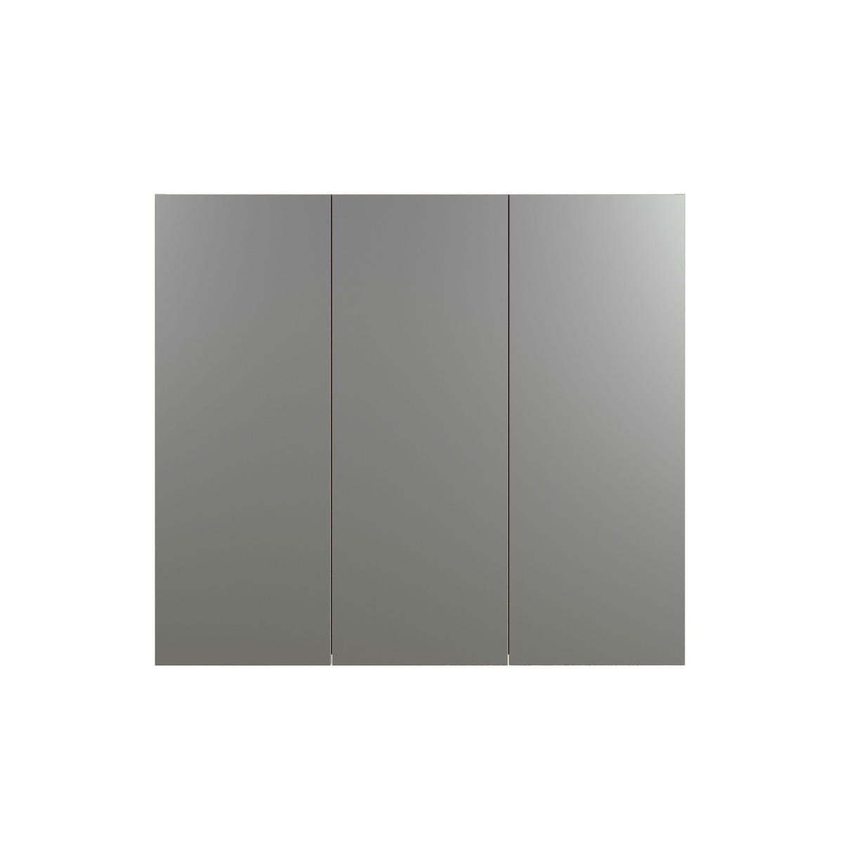 SPIEGELSCHRANK PureBliss Anthrazit - Anthrazit, Holzwerkstoff (90/80/20cm) - Trendteam