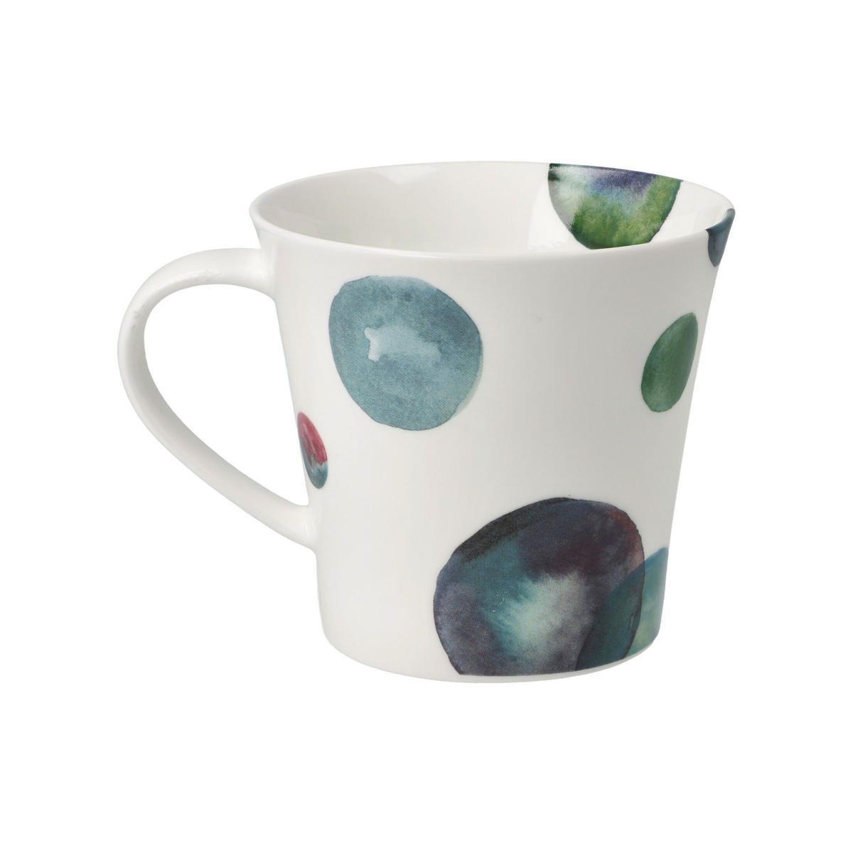 TEETASSE Petrol, Fine Bone China, Blaugrün, 350 ml - Blau, Keramik (0.35L) - Goebel