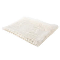 ANTIRUTSCHMATTE Balad 140/110 cm - Weiß, Kunststoff (110/140cm) - Beliani