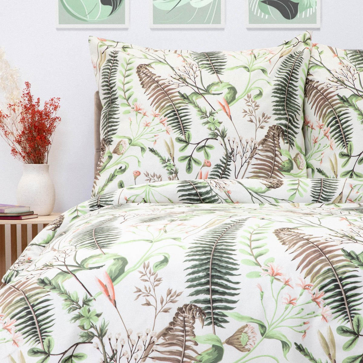 BETTWÄSCHE Rossie Mikrofaser 140/200 cm - Multicolor, Textil (140/200cm) - Homla