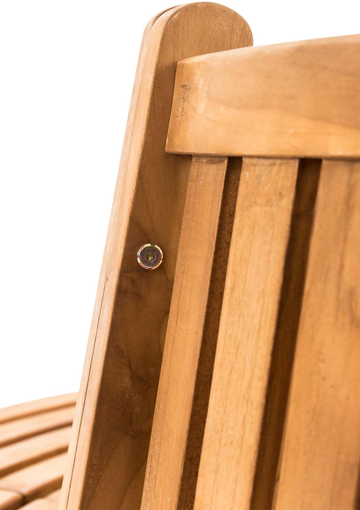 GARTENBANK 200/100 cm Holz teak - Teakfarben, Holz (200/90/100cm) - CLP