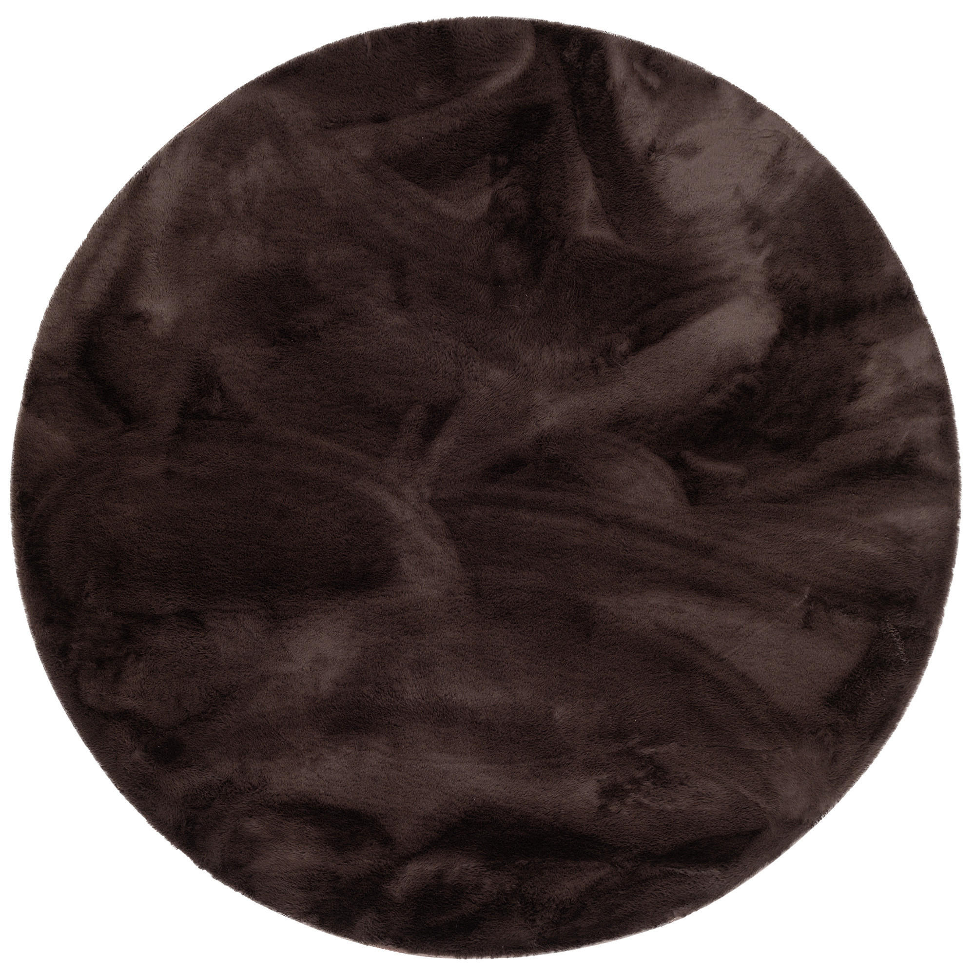 Pergamon Fellteppich Mokka 80x80 cm