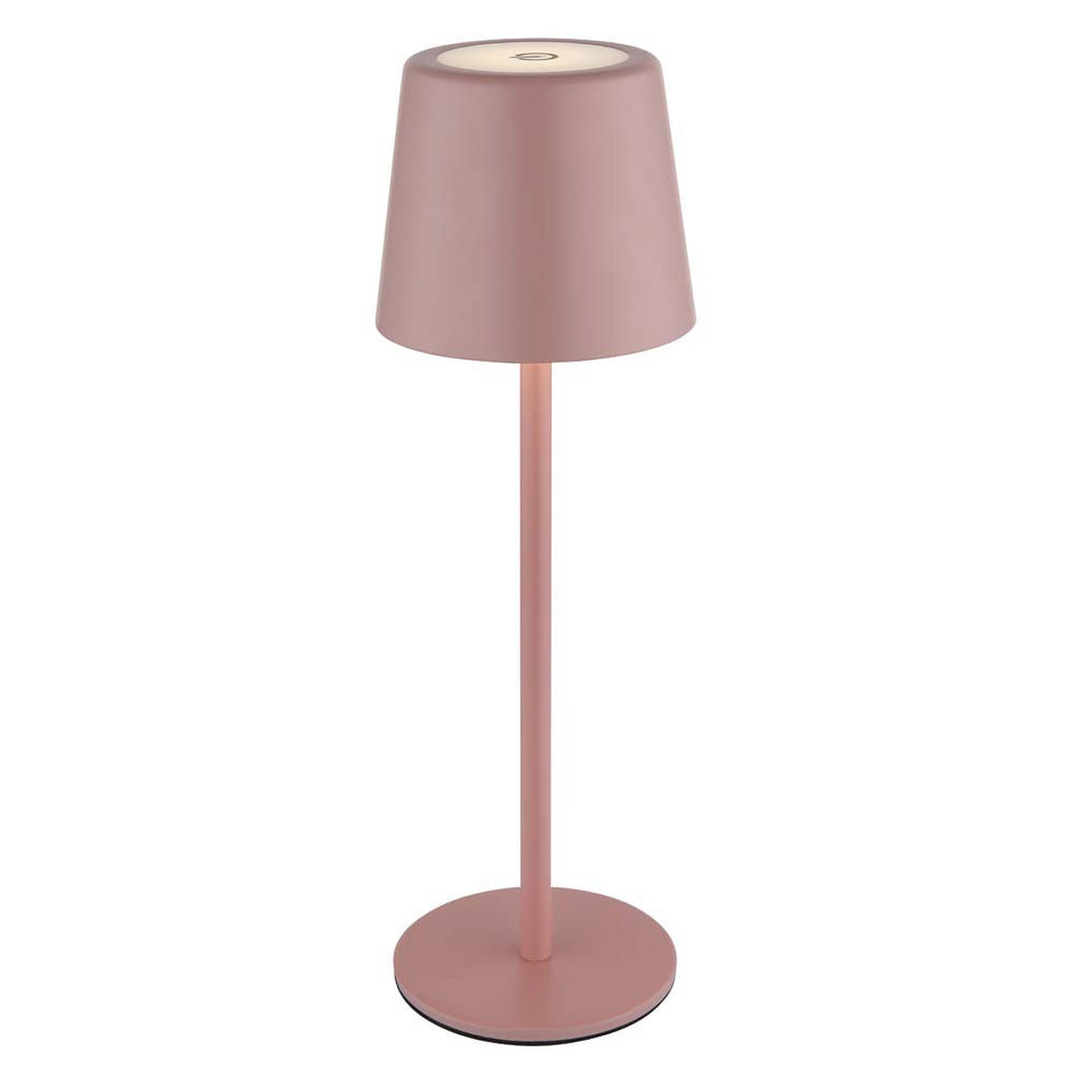 LED TISCHLEUCHTE Metall Rosa - Rosa, Metall (8.5/8.5/28cm) - Globo Lighting