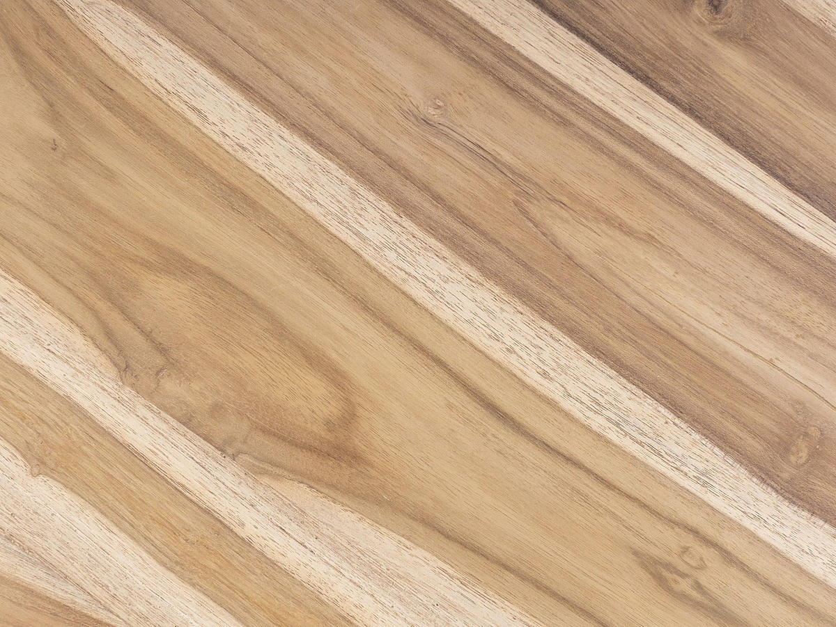 GARTENBEISTELLTISCH - 55 cmcm x 55 cmcm - Holz, Platte - Naturfarben Hell - TULUM - Naturfarben, Holz (55/55/30cm) - Vente-Unique