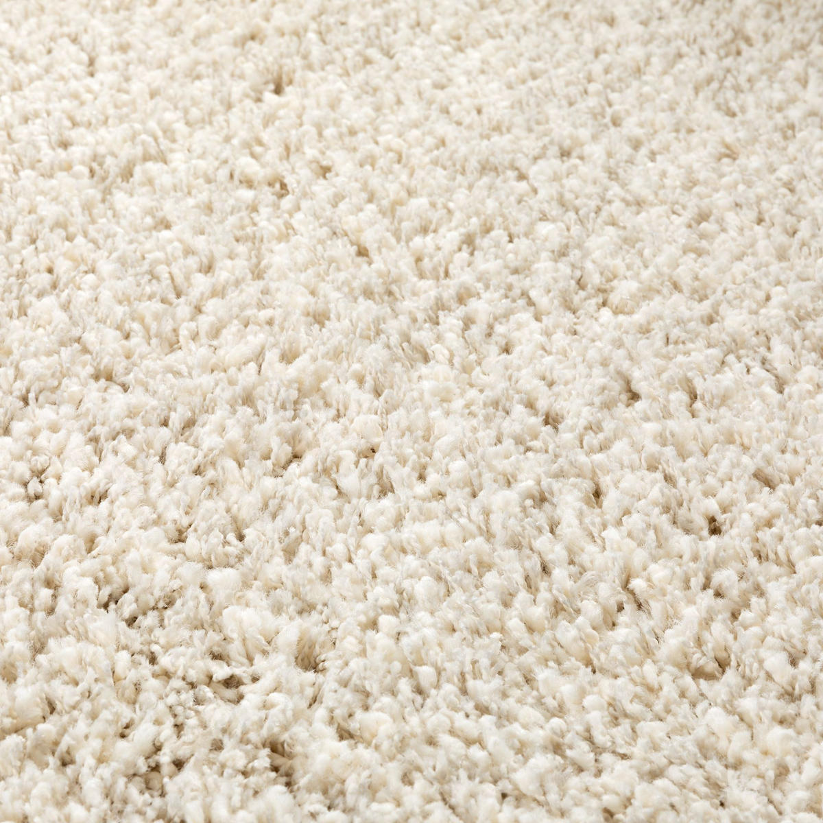 HOCHFLORTEPPICH 200/200 cm Twilight rund - Creme, Textil (200/200cm) - Steffensmeier