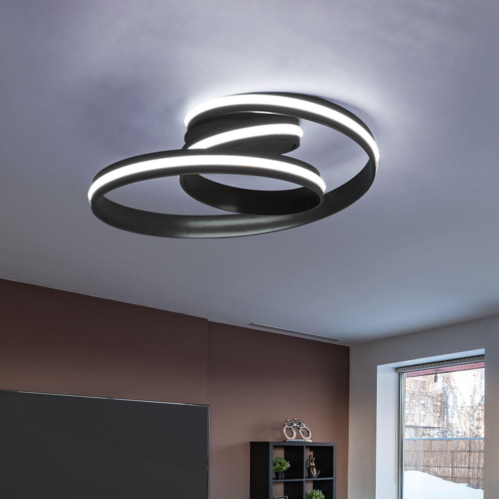 Wofi Led Schwarz 40x25x40 cm